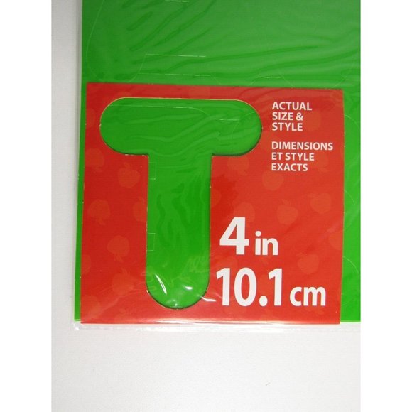 Teaching Tree Other New Lot 3 Teaching 4 Diecut Letters And Numbers